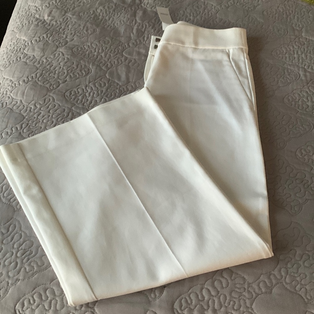 Loft Wide Leg Cropped Pants